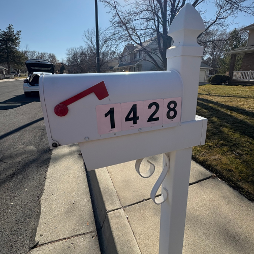 Reflective Mailbox Kit