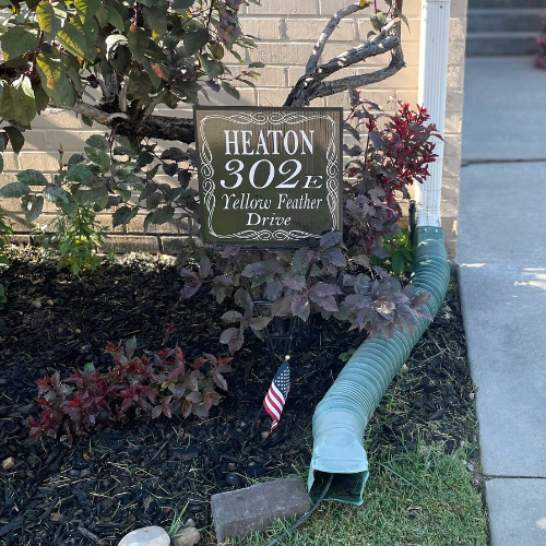 Reflective Yard Sign