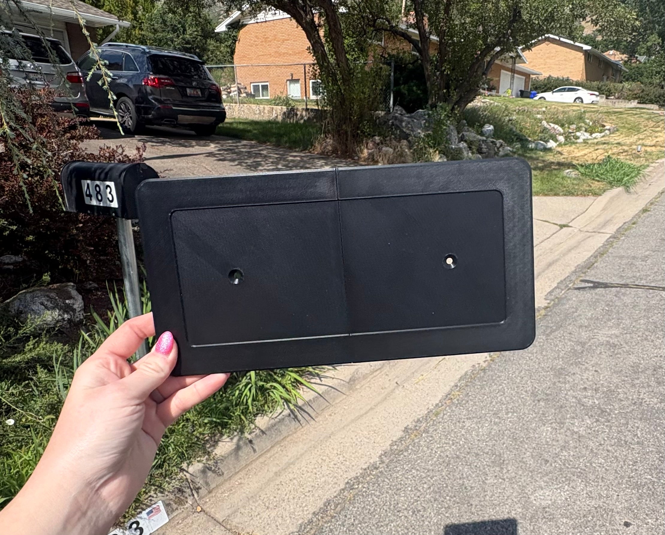 Reflective House Plaque - DIY House Address Kit