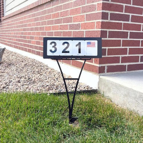 Reflective Yard Stake