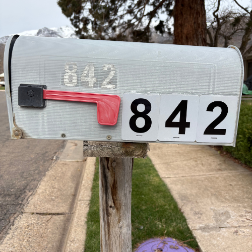 Reflective Mailbox Kit